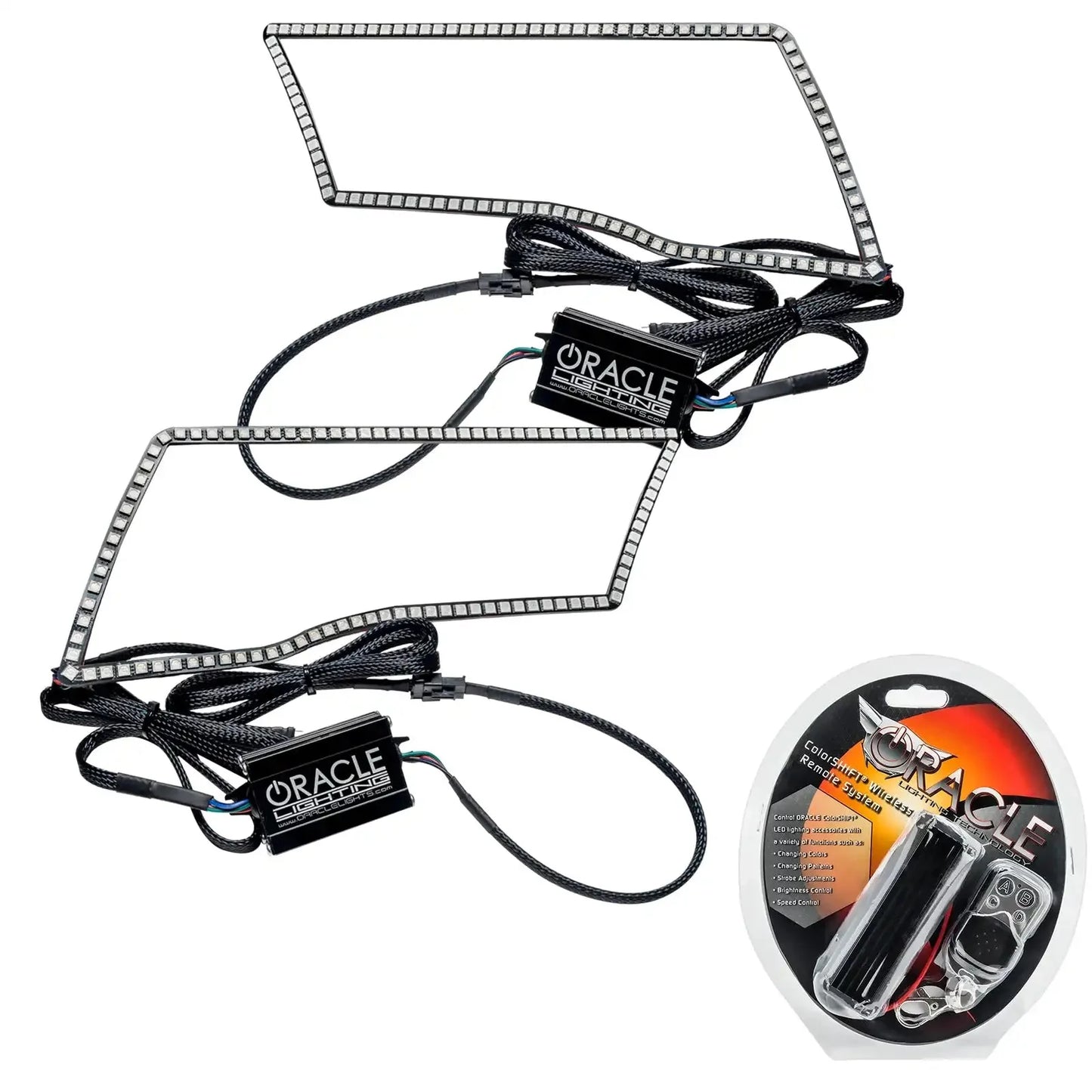 ORACLE Lighting 2009-2018 RAM Sport (Quad) LED Headlight Halo Kit by ORACLE Lighting