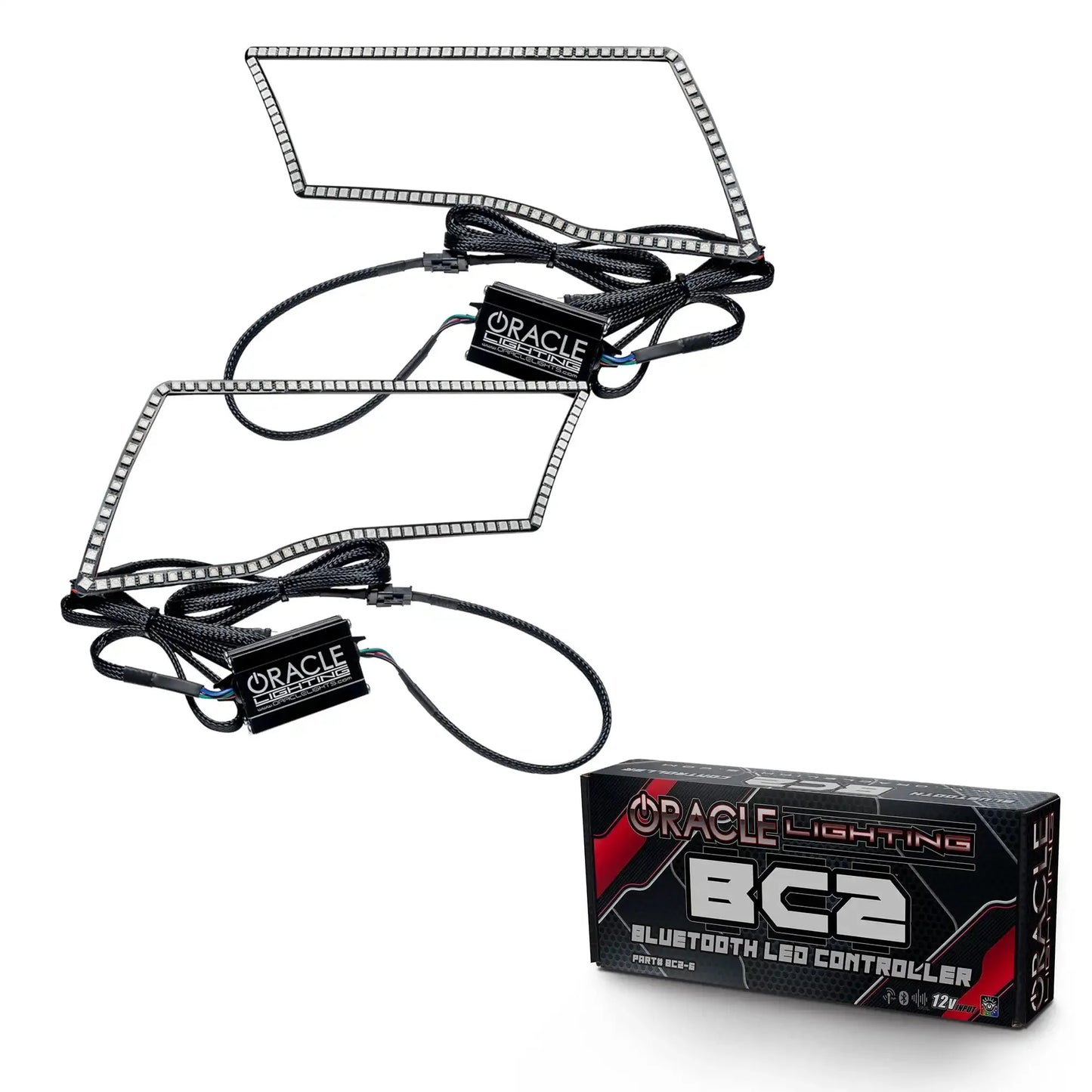 ORACLE Lighting 2009-2018 RAM Sport (Quad) LED Headlight Halo Kit by ORACLE Lighting
