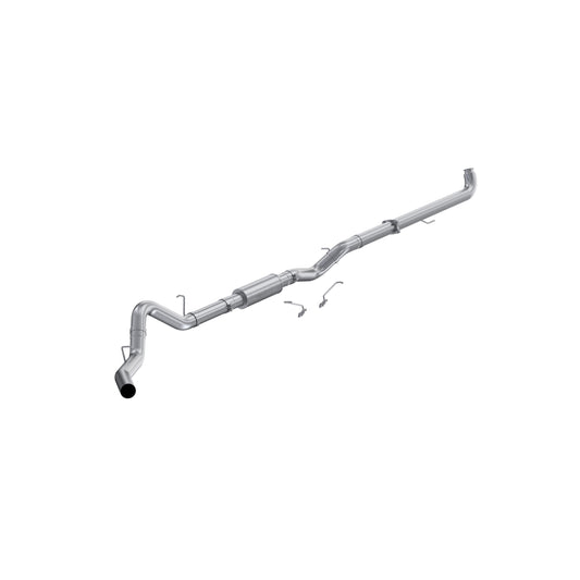 4in. Downpipe-Back. Single Side Exit. Aluminized Steel. by MBRP Exhaust