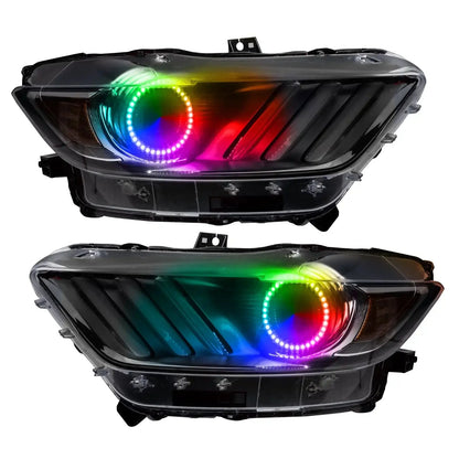 ORACLE Lighting 2015-2017 Ford Mustang V6/GT/SHELBY LED Headlight Halo Kit by ORACLE Lighting