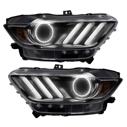 ORACLE Lighting 2015-2017 Ford Mustang V6/GT/Shelby ColorSHIFT DRL Upgrade w/Halo Kit by ORACLE Lighting