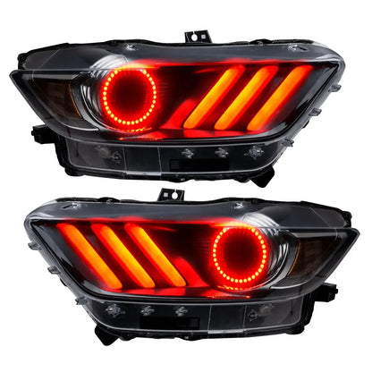 ORACLE Lighting 2015-2017 Ford Mustang V6/GT/Shelby ColorSHIFT DRL Upgrade w/Halo Kit by ORACLE Lighting