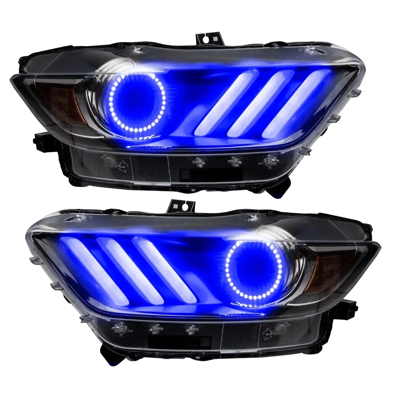 ORACLE Lighting 2015-2017 Ford Mustang V6/GT/Shelby ColorSHIFT DRL Upgrade w/Halo Kit by ORACLE Lighting