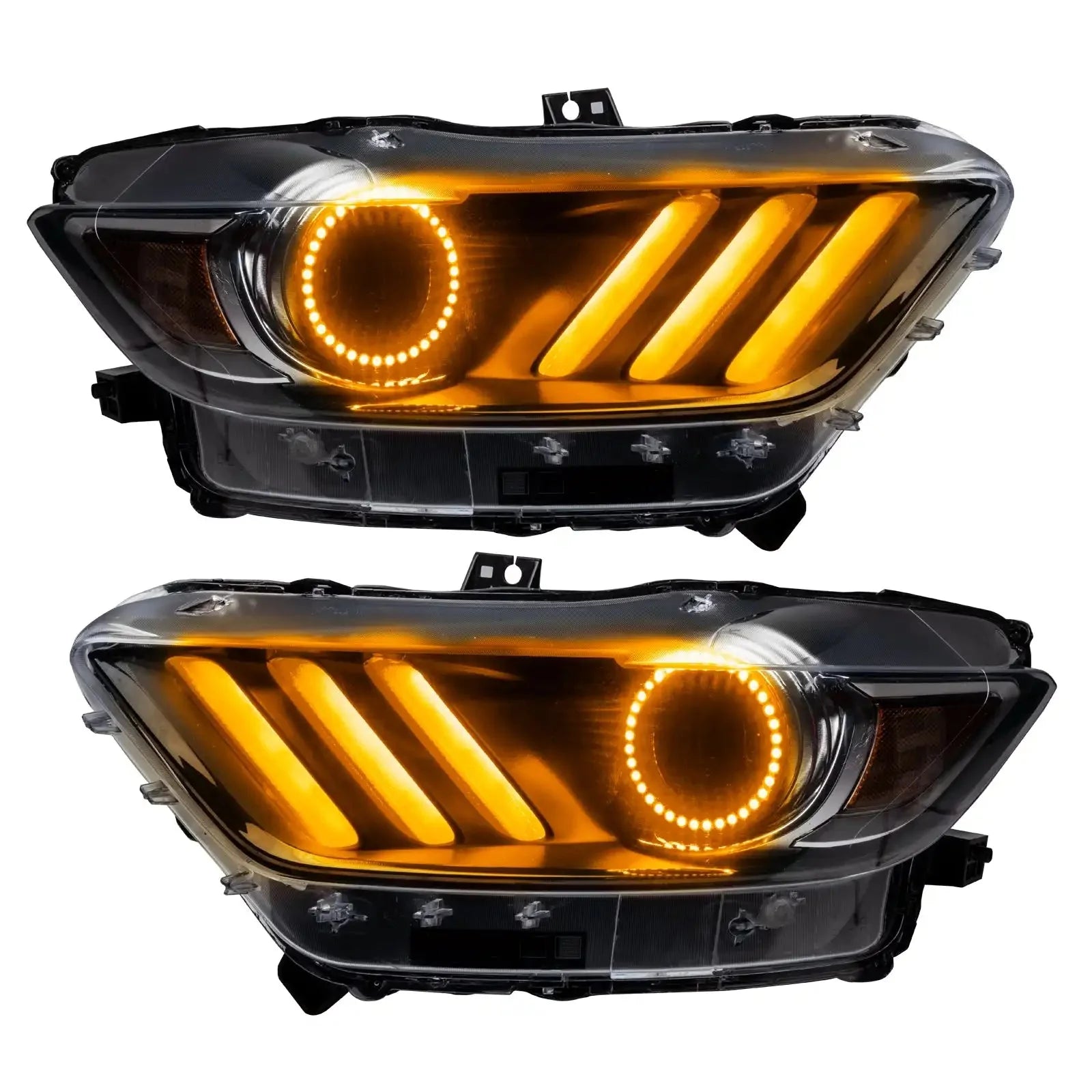 ORACLE Lighting 2015-2017 Ford Mustang V6/GT/Shelby ColorSHIFT DRL Upgrade w/Halo Kit by ORACLE Lighting