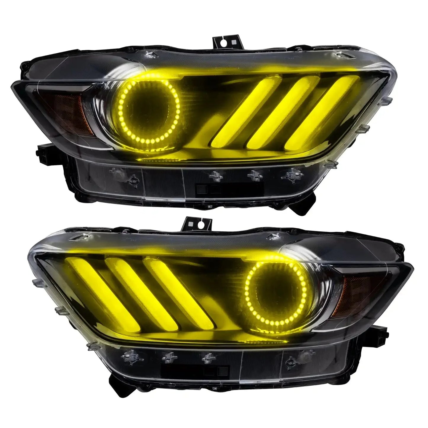 ORACLE Lighting 2015-2017 Ford Mustang V6/GT/Shelby ColorSHIFT DRL Upgrade w/Halo Kit by ORACLE Lighting