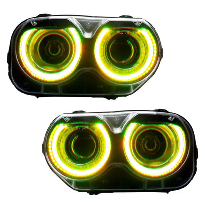 2015–23 Dodge Challenger Halo Lights — Standard Mount by ORACLE Lighting
