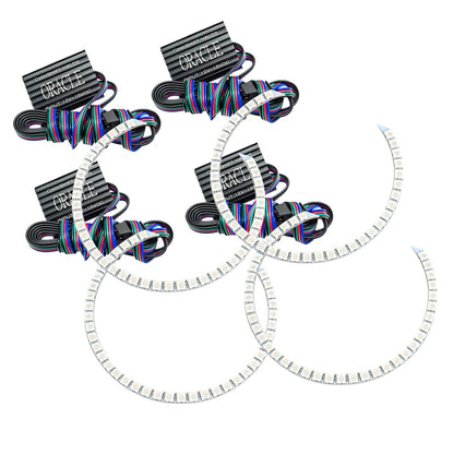 ORACLE Lighting 2008-2014 Dodge Challenger LED Headlight Halo Kit - Standard Mount by ORACLE Lighting