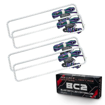 ORACLE Lighting 1992-1994 Chevrolet Blazer LED Dual Headlight Halo Kit by ORACLE Lighting