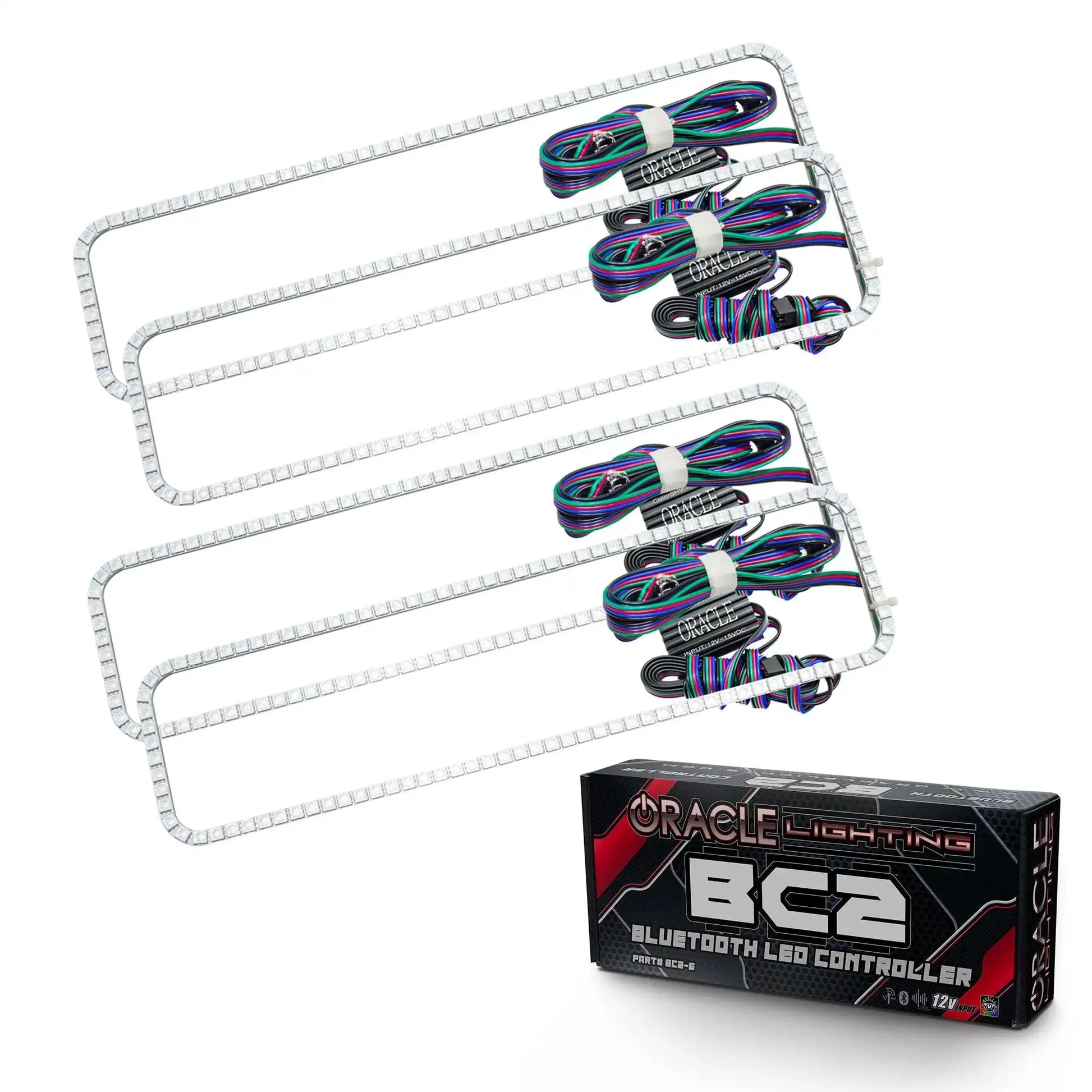 ORACLE Lighting 1992-1999 Chevrolet Suburban LED Dual Headlight Halo Kit by ORACLE Lighting