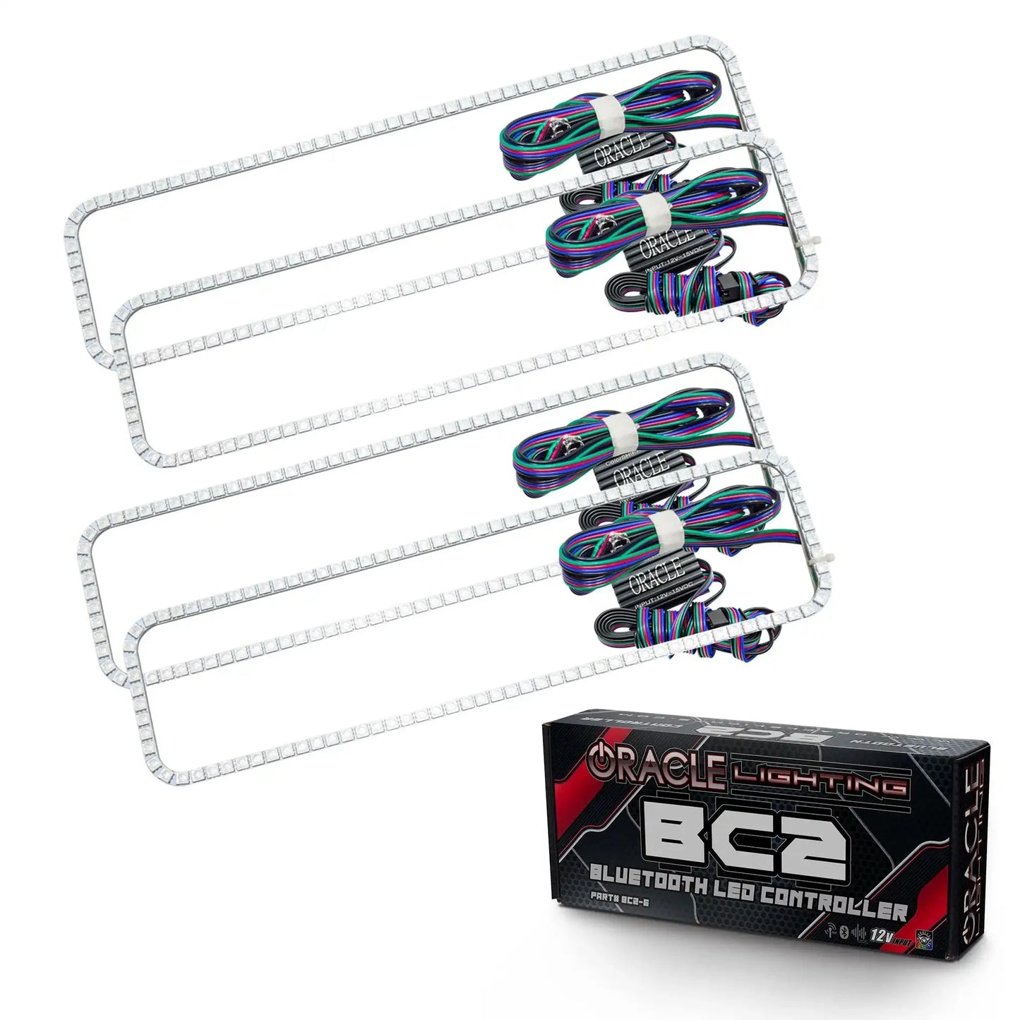ORACLE Lighting 1995-2000 Chevrolet Tahoe LED Dual Headlight Halo Kit by ORACLE Lighting