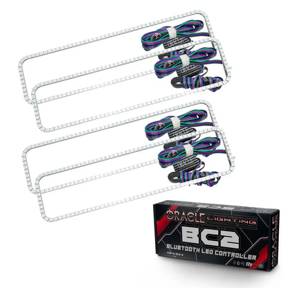 ORACLE Lighting 1995-2000 Chevrolet Tahoe LED Dual Headlight Halo Kit by ORACLE Lighting