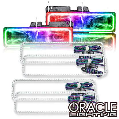 ORACLE Lighting 1995-2000 Chevrolet Tahoe LED Dual Headlight Halo Kit by ORACLE Lighting