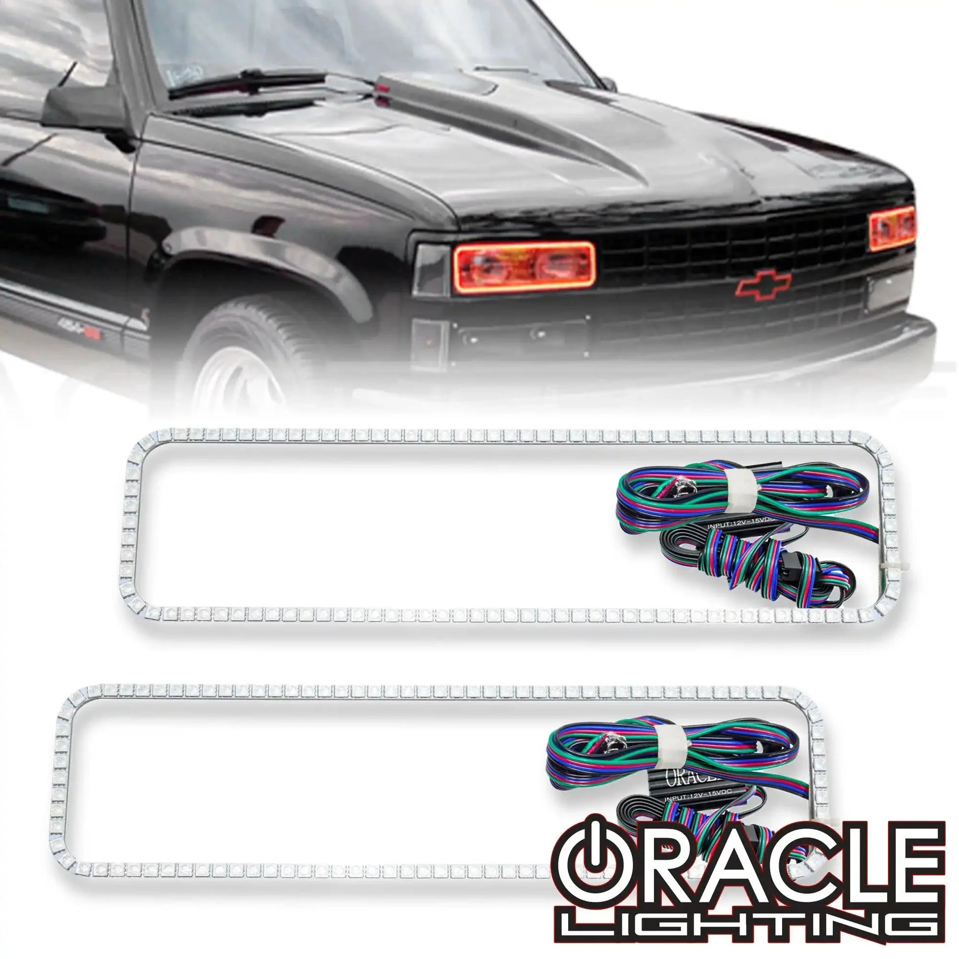 ORACLE Lighting 1992-1994 Chevrolet Blazer LED Headlight Halo Kit by ORACLE Lighting