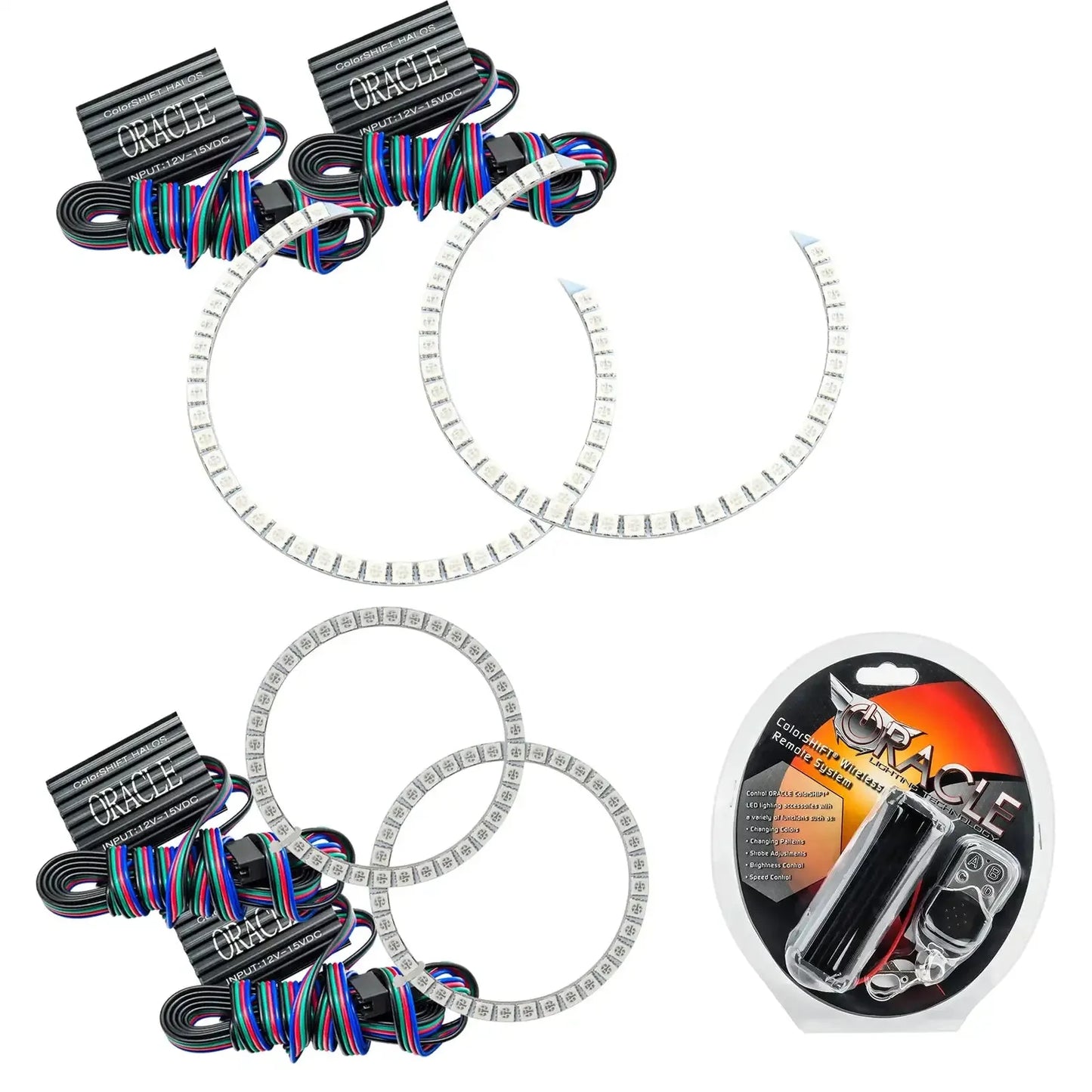 ORACLE Lighting 2008-2011 Mercedes C-Class W204 LED Headlight Halo Kit by ORACLE Lighting