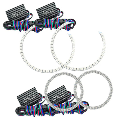ORACLE Lighting 2008-2011 Mercedes C-Class W204 LED Headlight Halo Kit by ORACLE Lighting