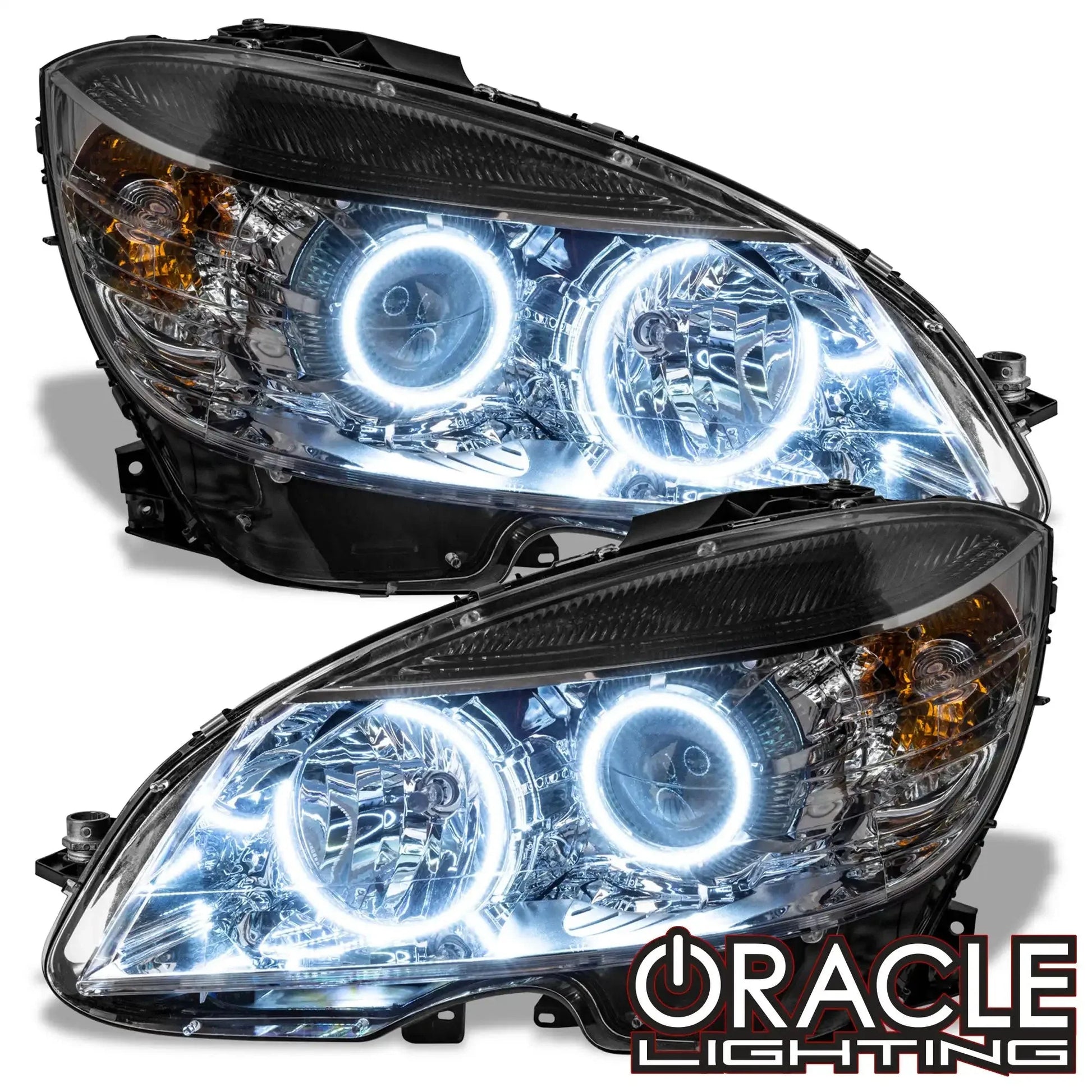 ORACLE Lighting 2008-2011 Mercedes C-Class W204 LED Headlight Halo Kit by ORACLE Lighting