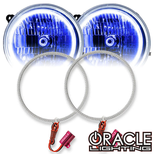 ORACLE Lighting 2002-2007 Jeep Liberty LED Headlight Halo Kit by ORACLE Lighting