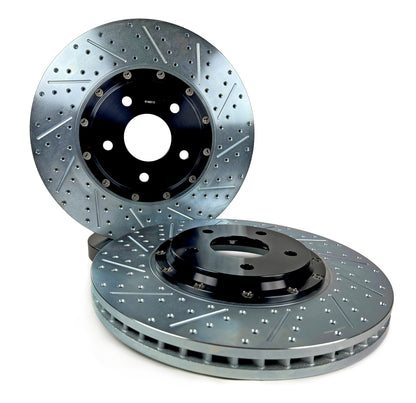 Baer Brakes EradiSpeed+ Front 2-piece Performance Brake Rotors, SDZ by Baer Brake Systems