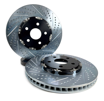Baer Brakes EradiSpeed+ Front 2-piece Performance Brake Rotors, SDZ by Baer Brake Systems