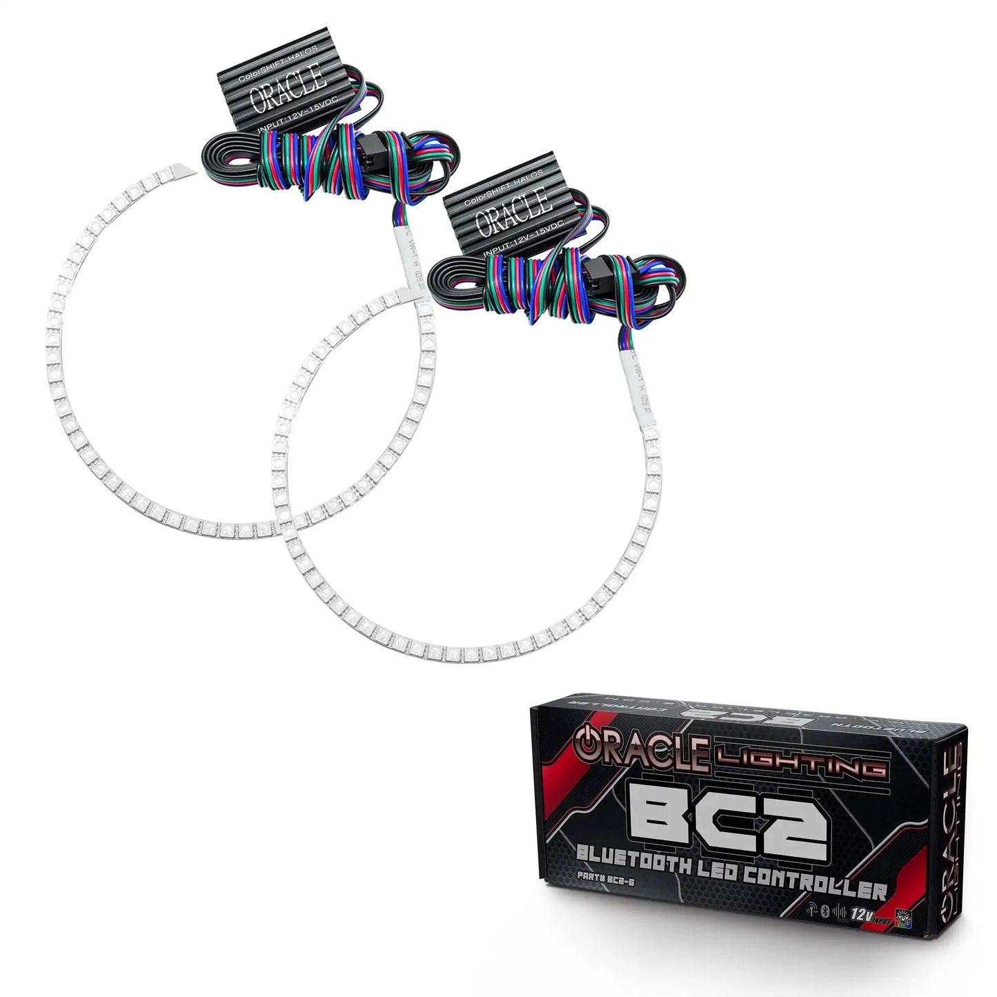 ORACLE Lighting 2010-2014 Ford Mustang LED Headlight Halo Kit by ORACLE Lighting