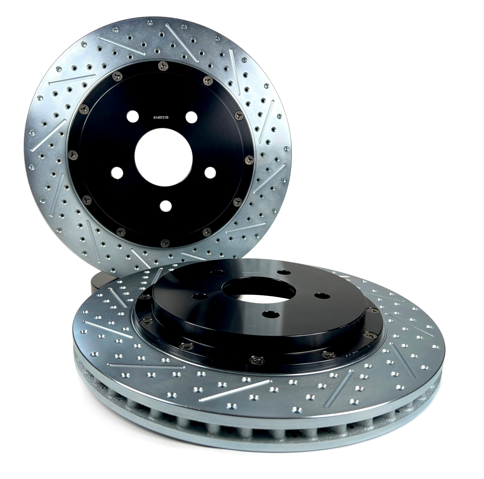 Baer Brakes EradiSpeed+ Rear 2-piece Performance Brake Rotors, SDZ by Baer Brake Systems
