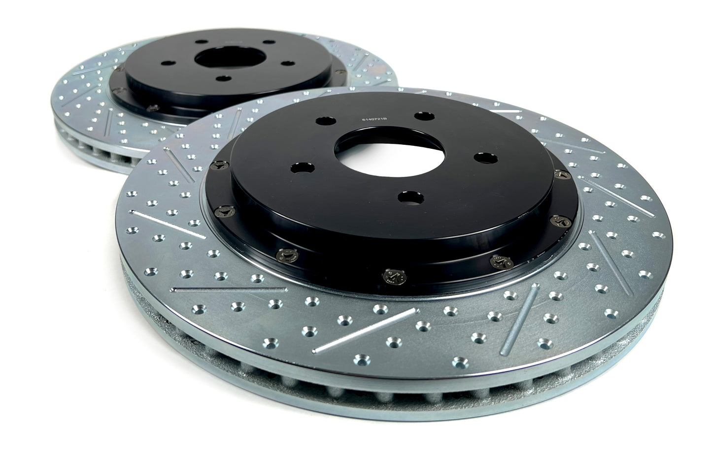 Baer Brakes EradiSpeed+ Rear 2-piece Performance Brake Rotors, SDZ by Baer Brake Systems