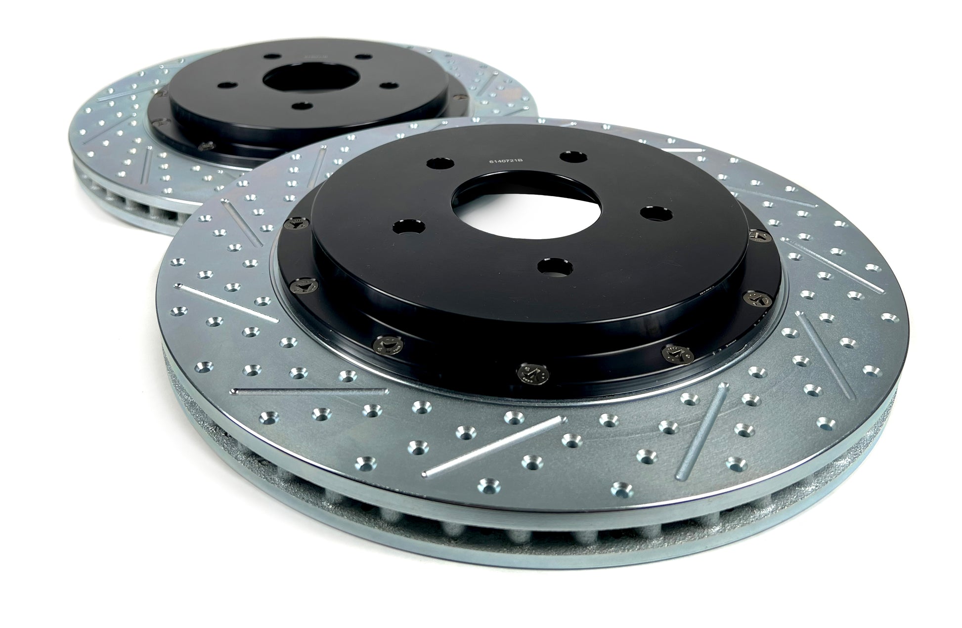 Baer Brakes EradiSpeed+ Rear 2-piece Performance Brake Rotors, SDZ by Baer Brake Systems