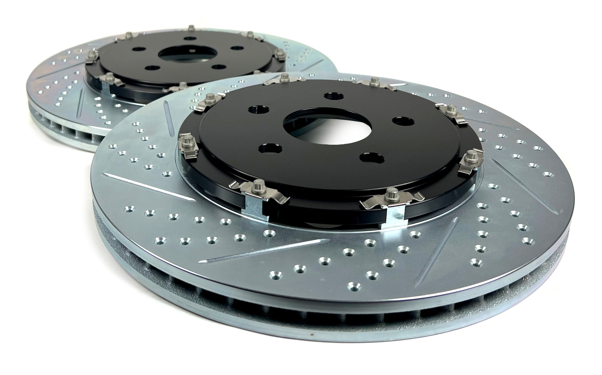Baer Brakes EradiSpeed+ Rear 2-piece Performance Brake Rotors, SDZ by Baer Brake Systems