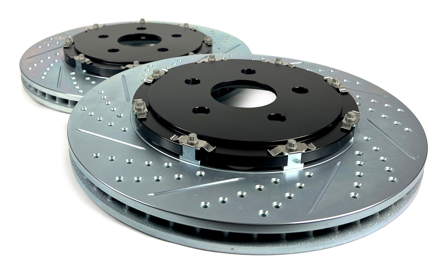 Baer Brakes EradiSpeed+ Rear 2-piece Performance Brake Rotors, SDZ by Baer Brake Systems