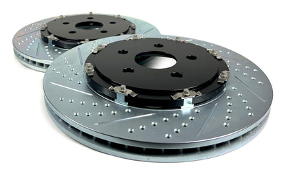 Baer Brakes EradiSpeed+ Rear 2-piece Performance Brake Rotors, SDZ by Baer Brake Systems