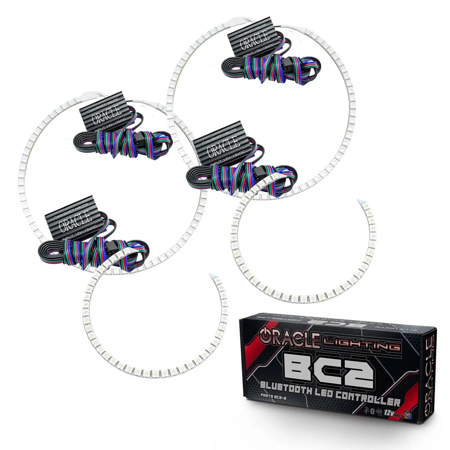 ORACLE Lighting 2007-2014 GMC Yukon LED Headlight Halo Kit by ORACLE Lighting