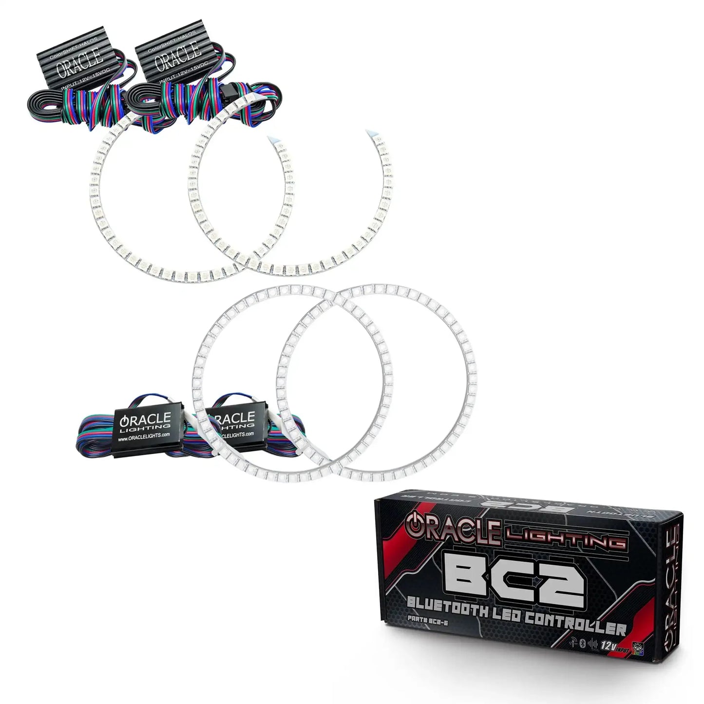 ORACLE Lighting 2000-2006 GMC Denali LED Headlight Halo Kit by ORACLE Lighting