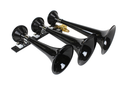 Black Triple Train Horn by Kleinn Automotive Accessories