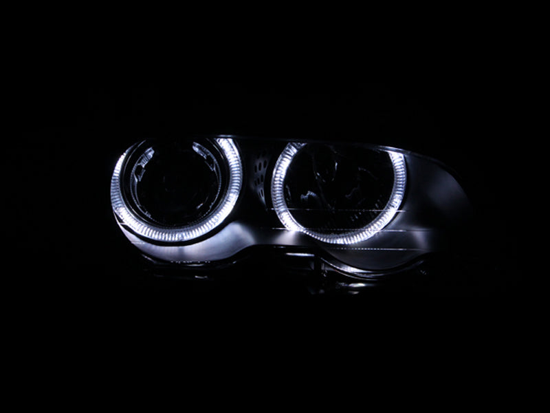 Projector Headlight Set w/Halo by ANZO USA