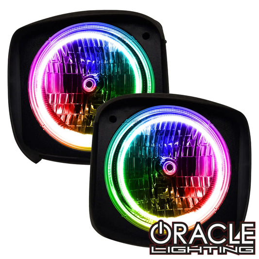 ORACLE Lighting 2003-2010 Hummer H2 Dynamic ColorSHIFT Headlight Halo Kit by ORACLE Lighting