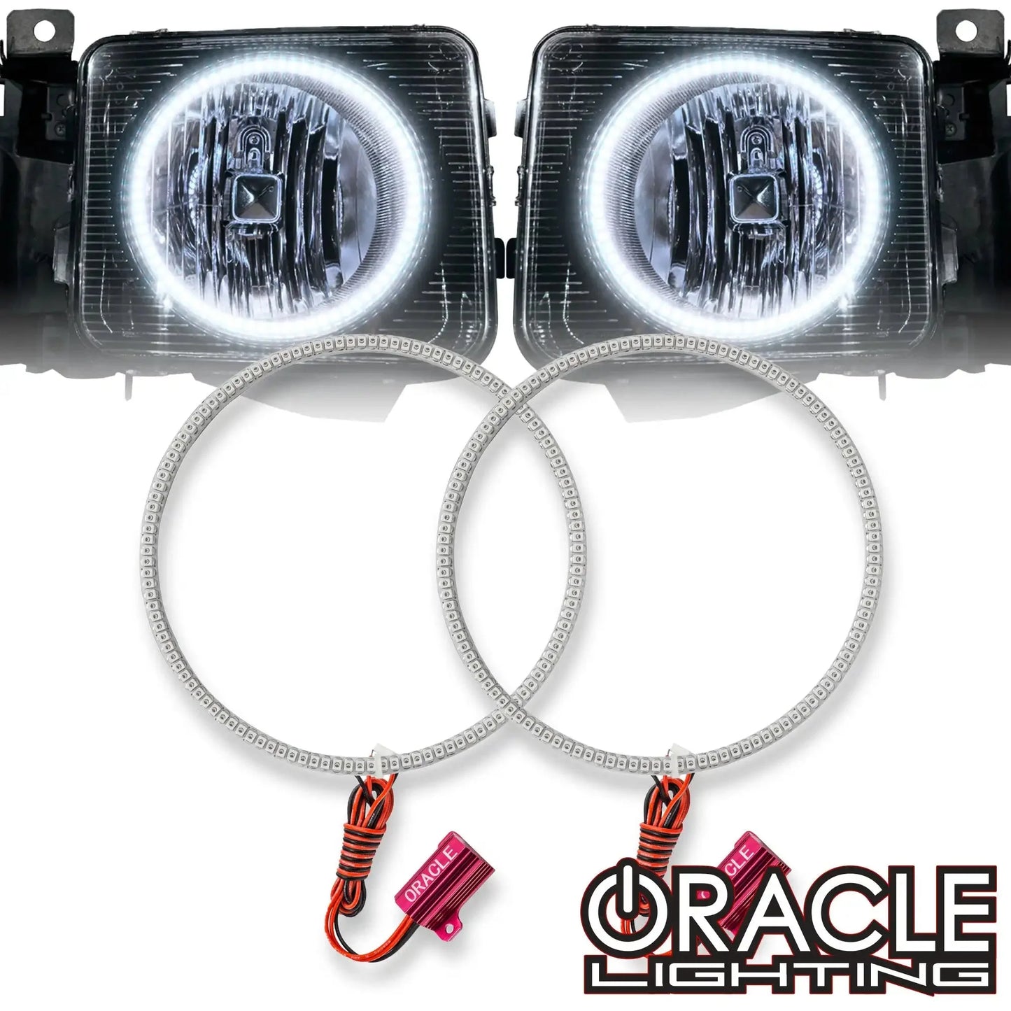 ORACLE Lighting 2005-2010 Hummer H3 LED Headlight Halo Kit by ORACLE Lighting