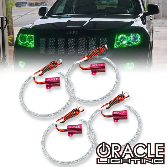 ORACLE Lighting 2011-2013 Jeep Grand Cherokee LED Headlight Halo Kit by ORACLE Lighting