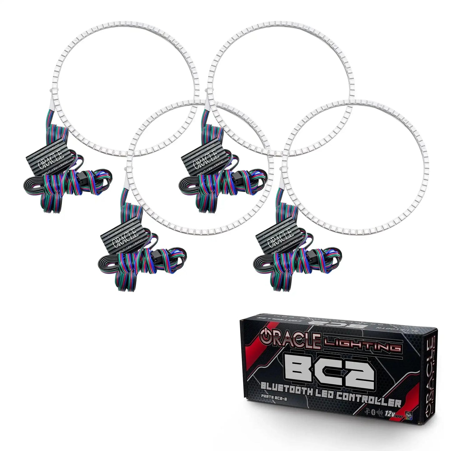 ORACLE Lighting 2005-2009 Land Rover LR3 LED Headlight Halo Kit by ORACLE Lighting