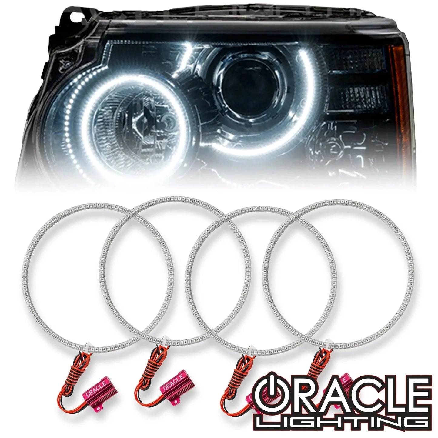 ORACLE Lighting 2010-2013 Land Rover/Range Rover Sport LED Headlight Halo Kit by ORACLE Lighting