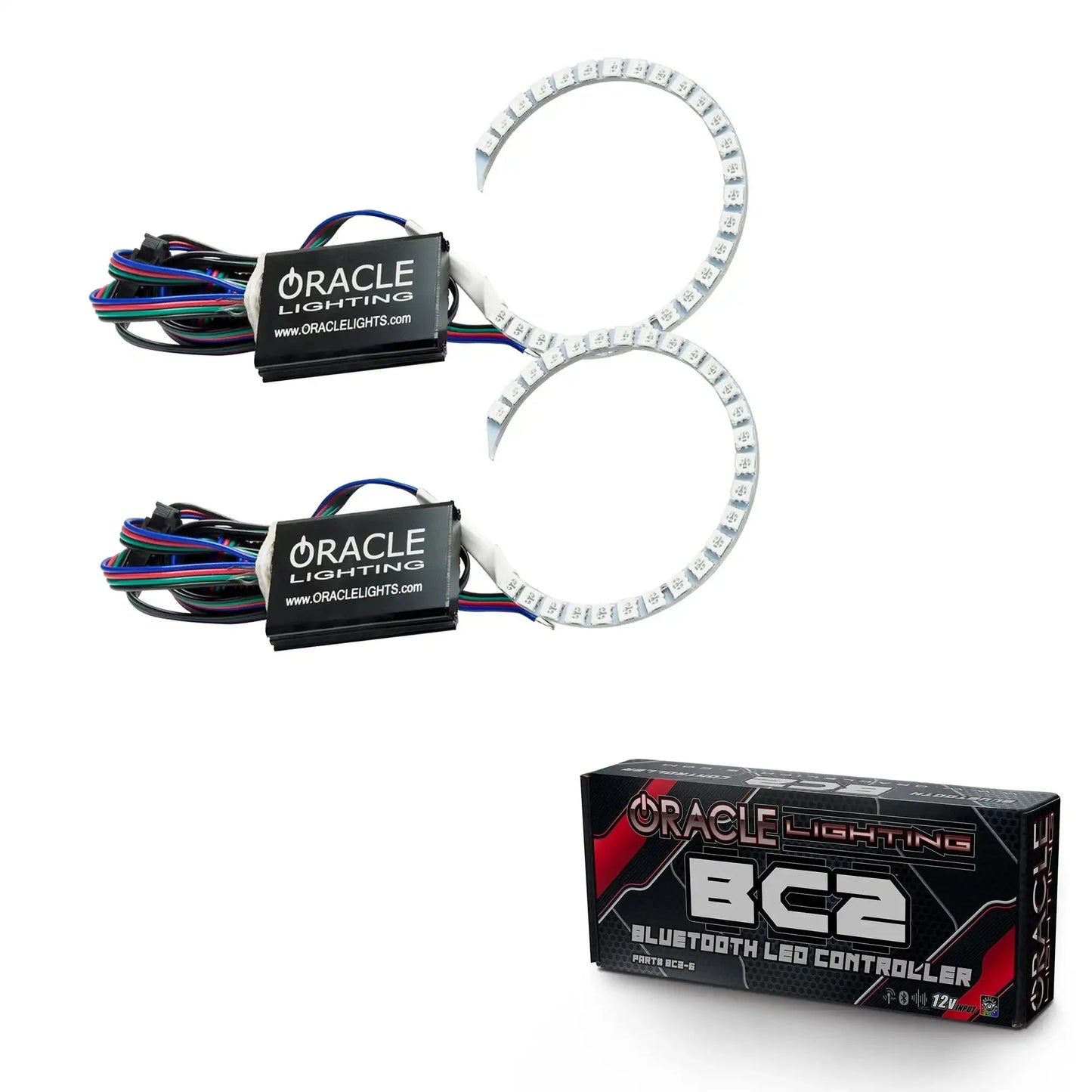 ORACLE Lighting 2007-2013 Audi A5 LED Headlight Halo Kit by ORACLE Lighting