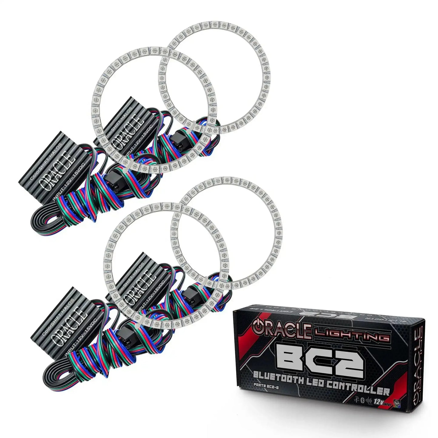 ORACLE Lighting 2009-2021 Nissan 370Z LED Dual Headlight Halo Kit by ORACLE Lighting