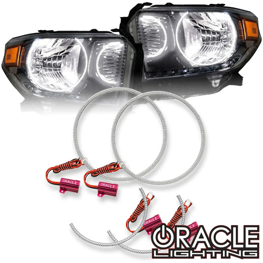 ORACLE Lighting 2014-2017 Toyota Tundra LED Dual Halo Headlight Kit by ORACLE Lighting