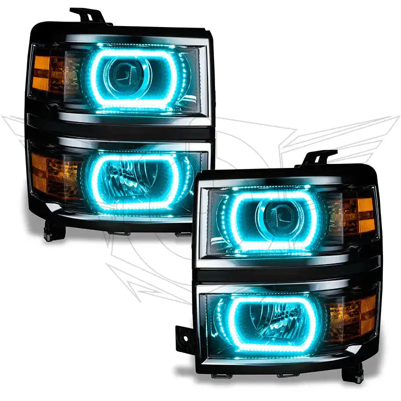 2014-2015 Chevy Silverado 1500 ORACLE ColorSHIFT Halo Kit (Projector Style) by ORACLE Lighting