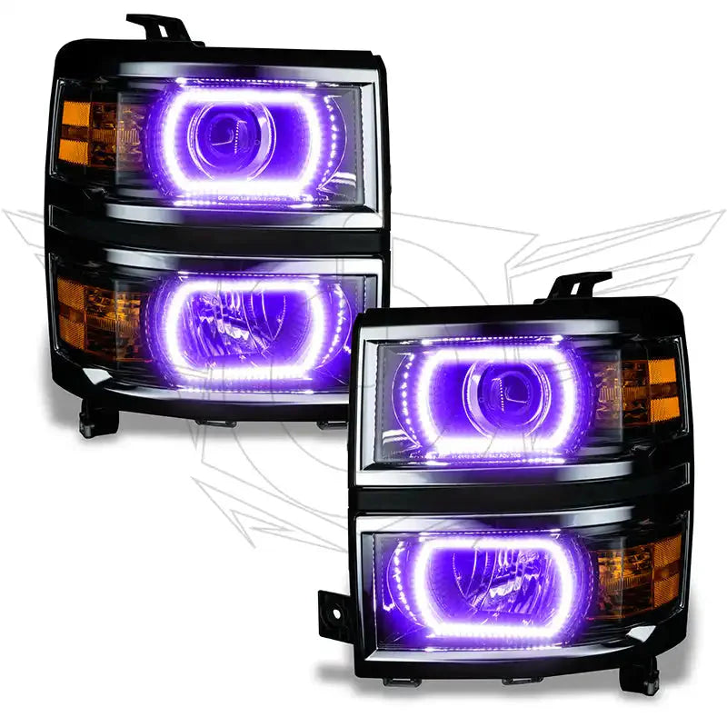 2014-2015 Chevy Silverado 1500 ORACLE ColorSHIFT Halo Kit (Projector Style) by ORACLE Lighting