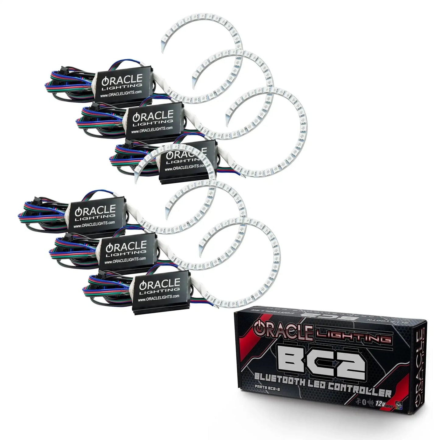 ORACLE Lighting 2004-2009 Mazda 3 LED Headlight Halo Kit by ORACLE Lighting