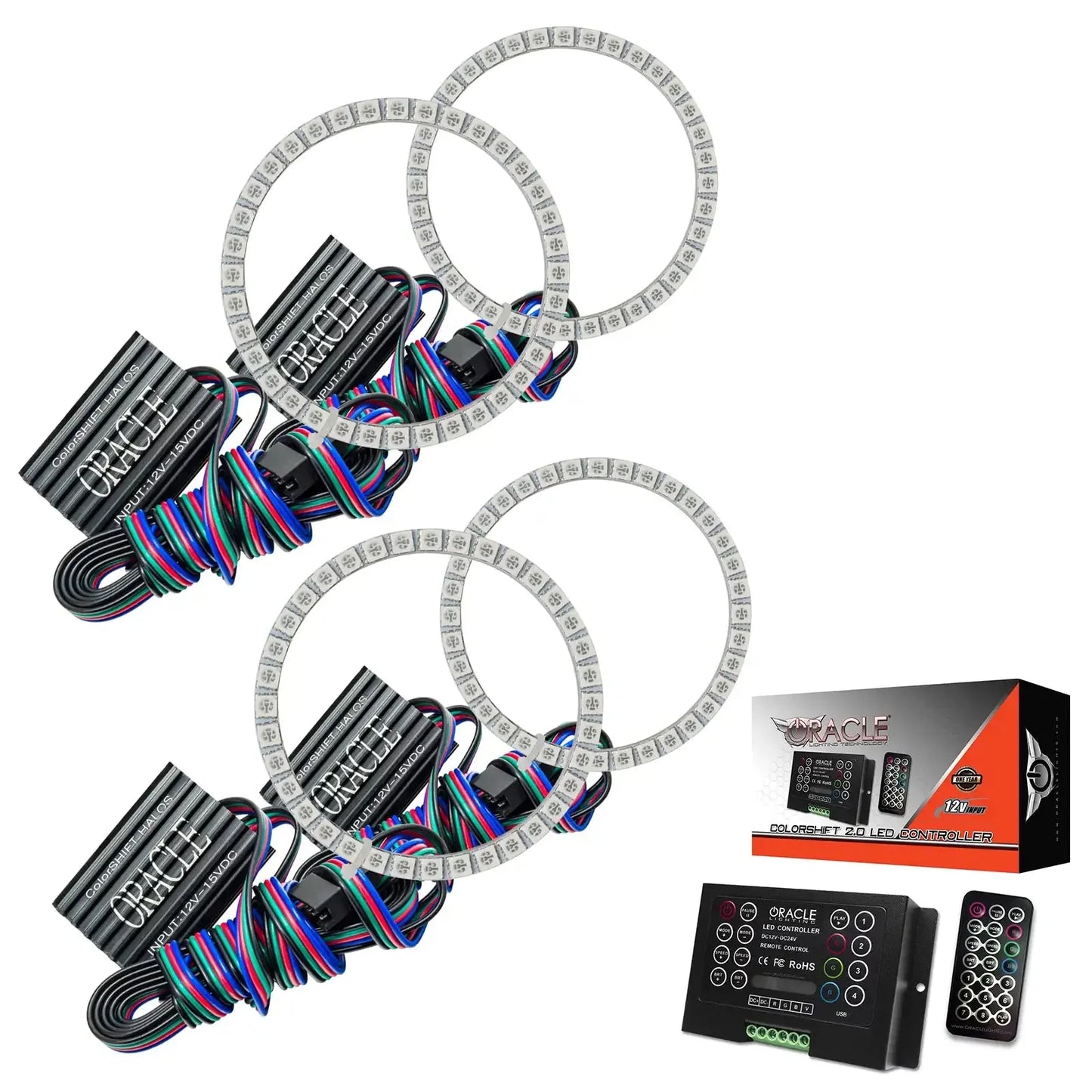 ORACLE Lighting 2009-2014 Nissan Maxima LED Headlight Halo Kit by ORACLE Lighting