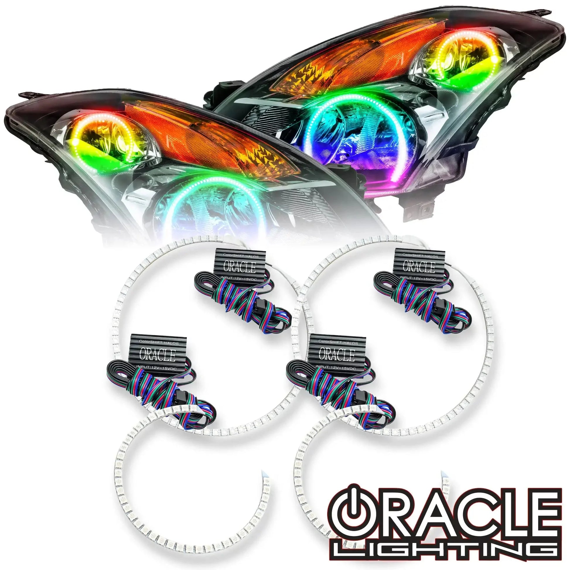 ORACLE Lighting 2007-2009 Nissan Altima LED Headlight Halo Kit by ORACLE Lighting