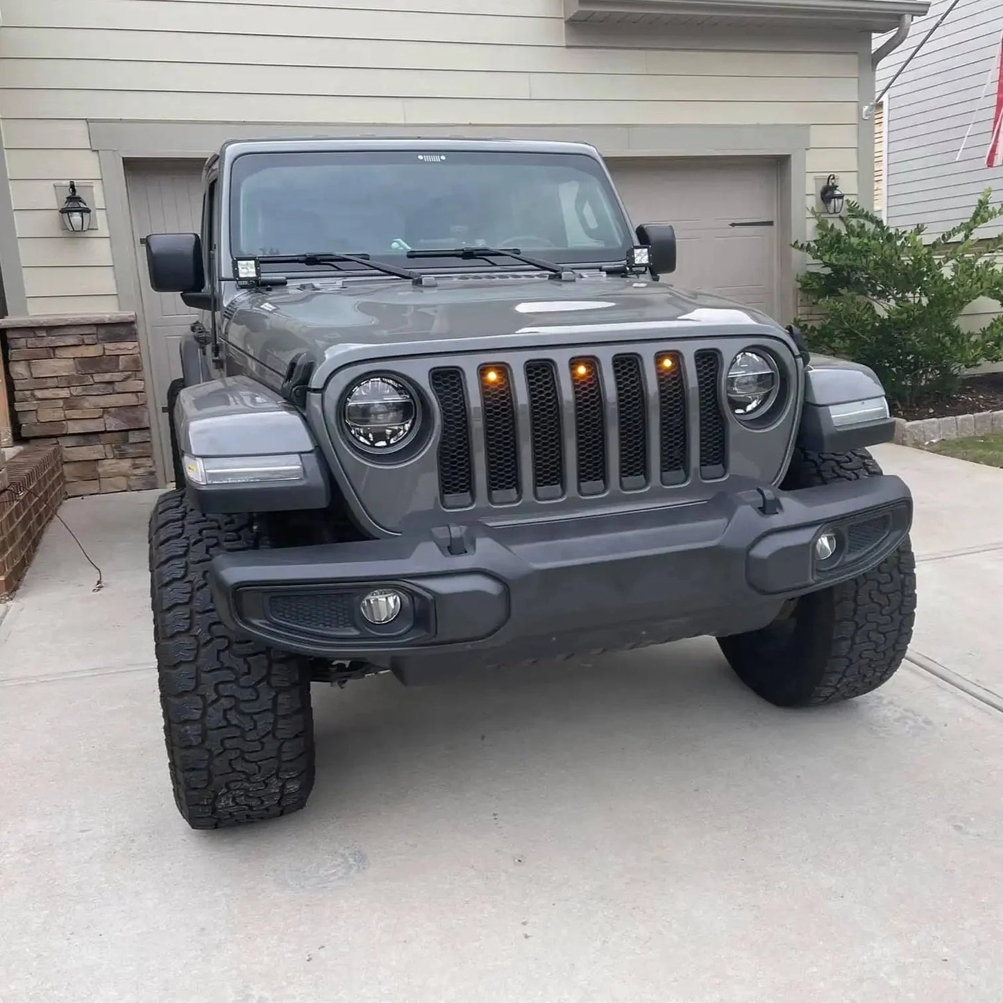 ORACLE Pre-Runner LED Grill Light Kit for Jeep Wrangler JL (2018-2023) by ORACLE Lighting