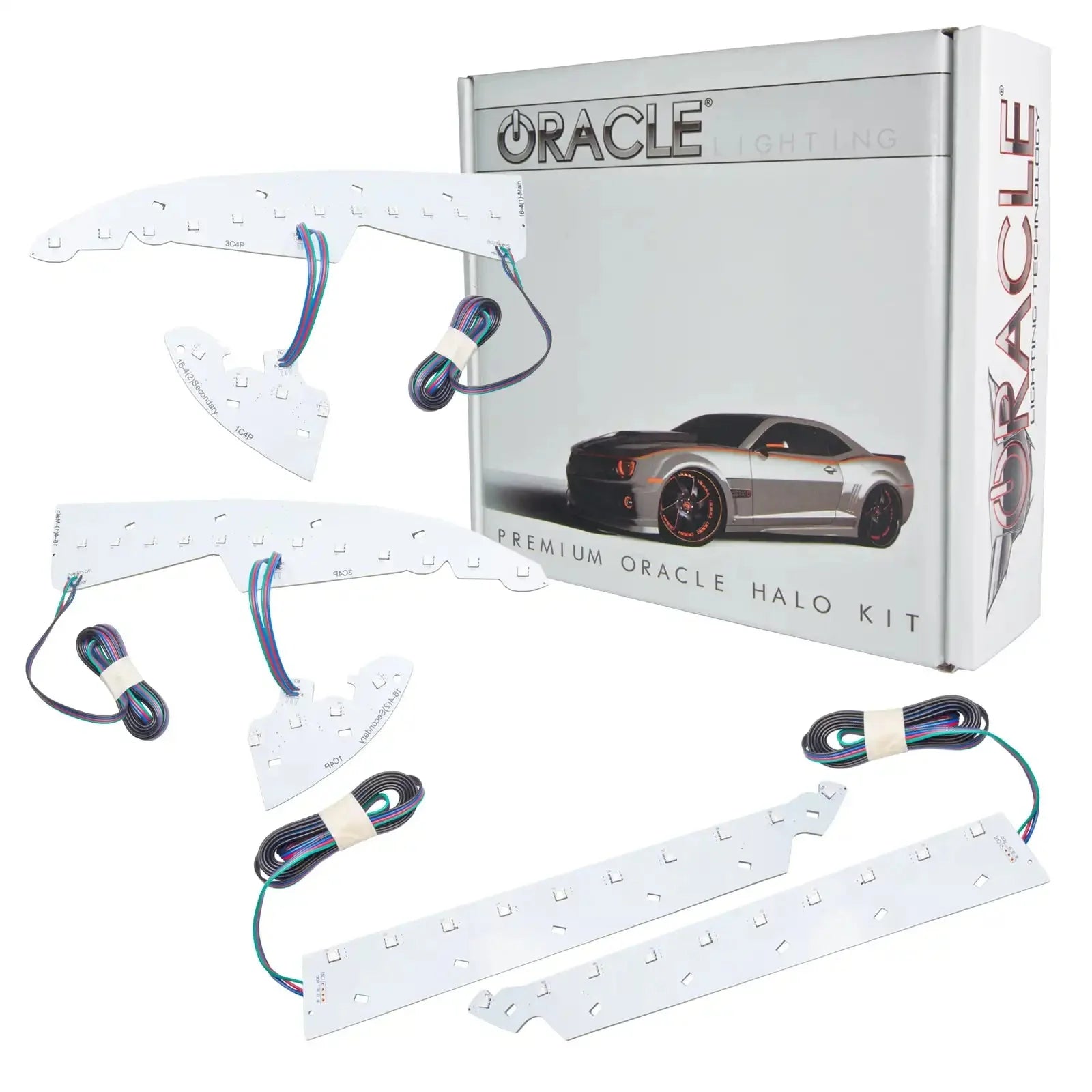 ORACLE Lighting 2014-2015 GMC Sierra ColorSHIFT Headlight DRL Upgrade Kit by ORACLE Lighting