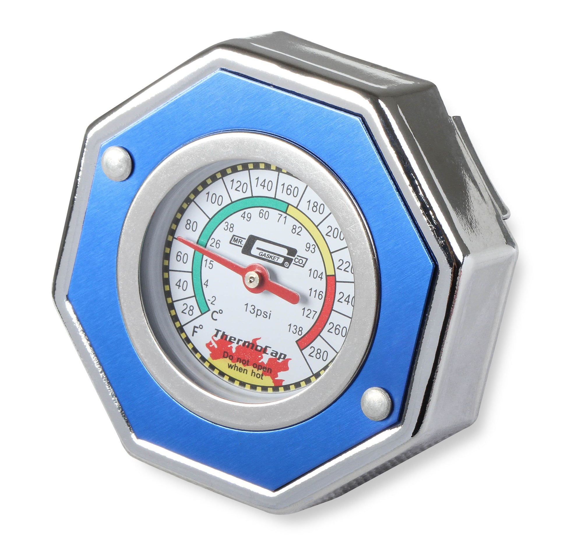Mr. Gasket Thermocap - 13 PSI - Blue by Mr Gasket
